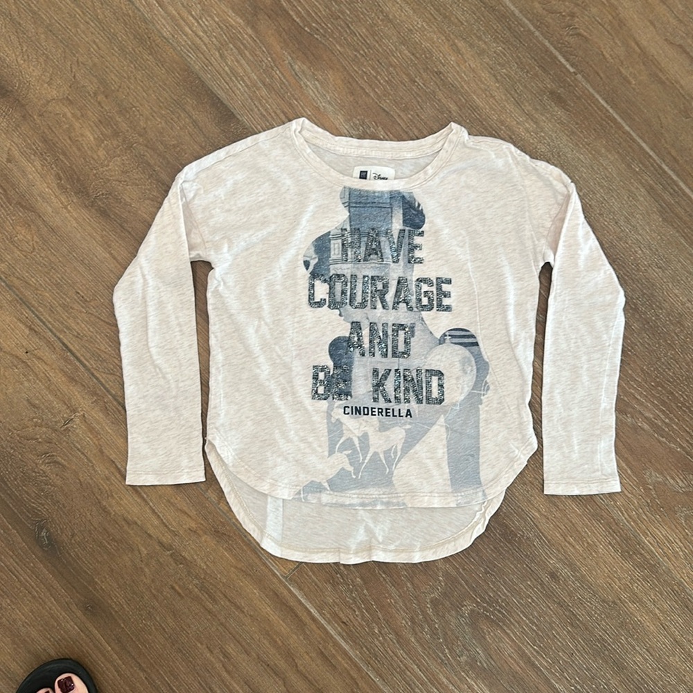 Gap Disney long sleeve shirt. Size S 6-7.